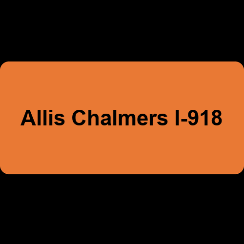 Allis Chalmers I-918